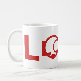 Tasse avec logo LOVE Rouge