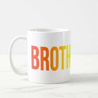 Tasse avec logotype de la FRATERNITÉ Arc-en-ciel