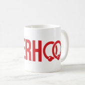 Tasse avec logotype SŒUR Écarlate (Devant droit)