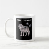 Tasse avec loup (Gauche)
