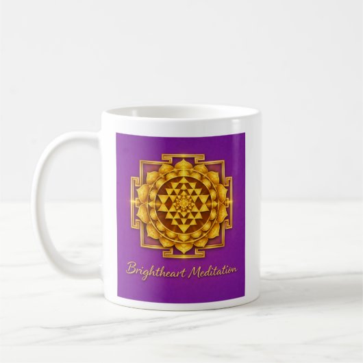 Tasse avec Maha Sri Yantra (Gauche)