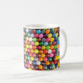 Tasse avec motif crayon multicolore (Devant droit)