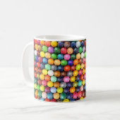 Tasse avec motif crayon multicolore (Devant gauche)
