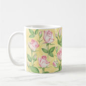 Tasse avec motif de rose (Gauche)