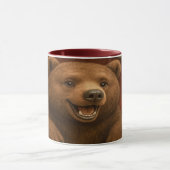 Tasse avec Ours de Dessin Animé Mignon Imprimable (Centre)
