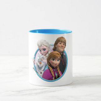 Tasse avec personnages du film La Reine des Neiges