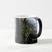 Tasse avec photo d'Aigrette neigeuse (Devant droit)