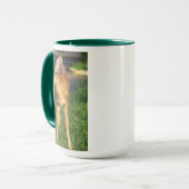 Tasse avec photo de cerf (Devant gauche)