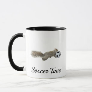 Tasse avec photo d'écureuil