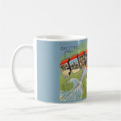 Tasse avec salutations de Ft. Myers Floride (Gauche)