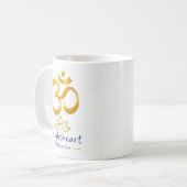 Tasse avec symbole Om (Devant gauche)