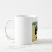 Tasse avec un beau cheval de Frisian (Gauche)