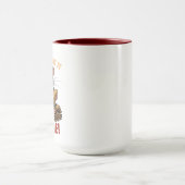 Tasse avec un rat mignon (Centre)
