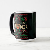 Tasse avec un vilain pull de Noël 'Oh Deer' (Devant gauche)