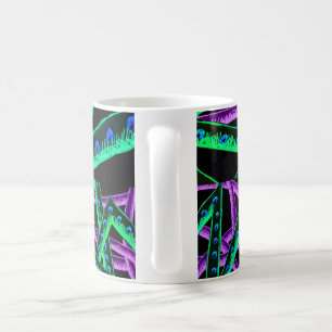 Tasse avec une image abstraite de Photoshop