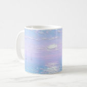 Tasse avec une impression de paysage marin (Devant gauche)