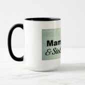 Tasse avec une maxime pour des mères devenant (Gauche)