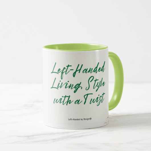 Tasse avec une torsion (Devant droit)