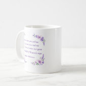 Tasse avec verset (Devant gauche)