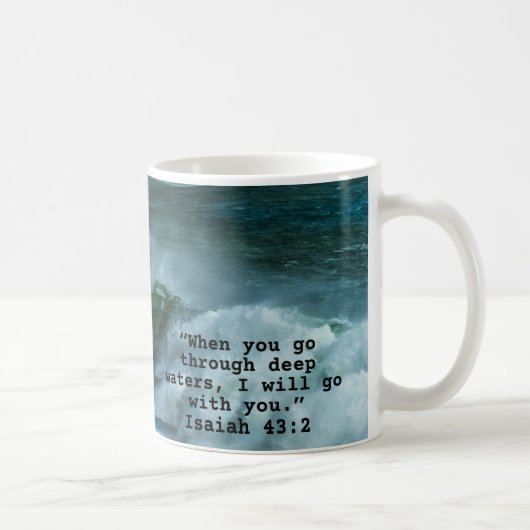 Tasse avec verset biblique (Droite)