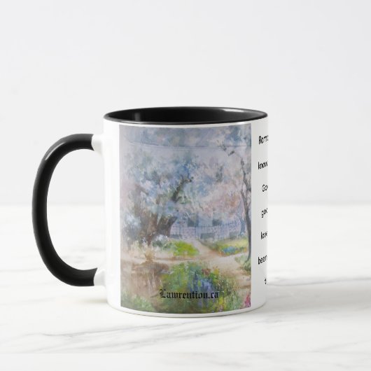 Tasse avec verset biblique (Gauche)