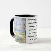 Tasse avec verset biblique (Devant gauche)