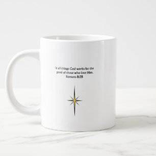 Tasse avec verset de la Bible chrétienne Cadeau