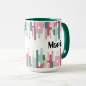 tasse avec votre nom, un cadeau unique (Devant droit)