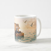 Tasse Aventure Océanique Fille dans Valise (Devant droit)