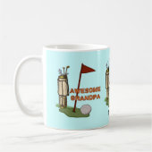 Tasse Awesome Grandpa Golf (Gauche)