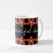 Tasse "ayez beau jour" (Devant droit)