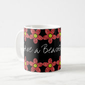 Tasse "ayez beau jour" (Devant gauche)
