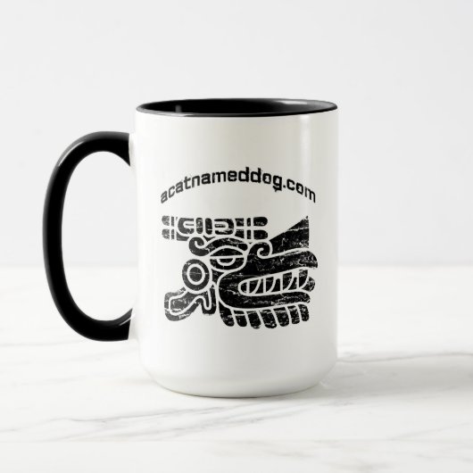 Tasse aztèque de bateau de catamaran de Dieu de (Gauche)