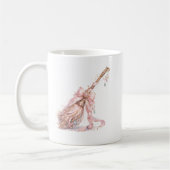 Tasse Balai de Sorcière Enchantée Rose (Gauche)