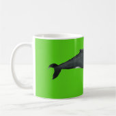 Tasse Baleine à Bosse Verte (Gauche)