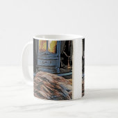 Tasse barbue de couverture de colley (Devant gauche)