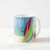 Tasse BARIOLÉE fraîche abstraite (Devant droit)