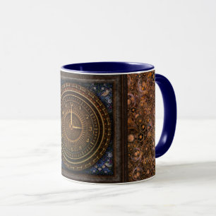 Tasse baroque d'horloge
