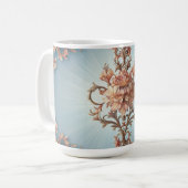 Tasse Baroque Rose (Devant gauche)