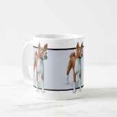 Tasse BAS1 de Basenji (Devant gauche)