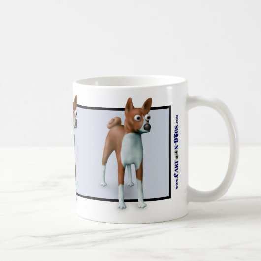 Tasse BAS1 de Basenji (Droite)