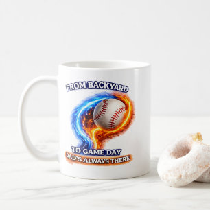 Tasse Baseball Papa – Du jardin à la journée de ma