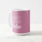 Tasse Basée sur Plante de rose de bébé (Devant gauche)