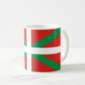 Tasse Basque de drapeau (Devant droit)