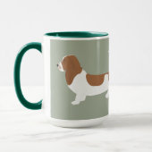 Tasse Basset Hound (Gauche)