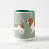 Tasse Basset Hound (Centre)