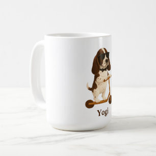 Tasse Basset Hound Scooter