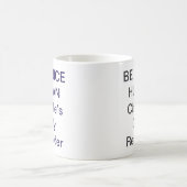 Tasse Be a Nice Human – Citation positive tendance (Centre)