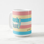 Tasse Beach Bum 15 oz. (Devant gauche)