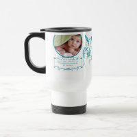 Tasse bébé avec photo bébé Stats de naissance impo